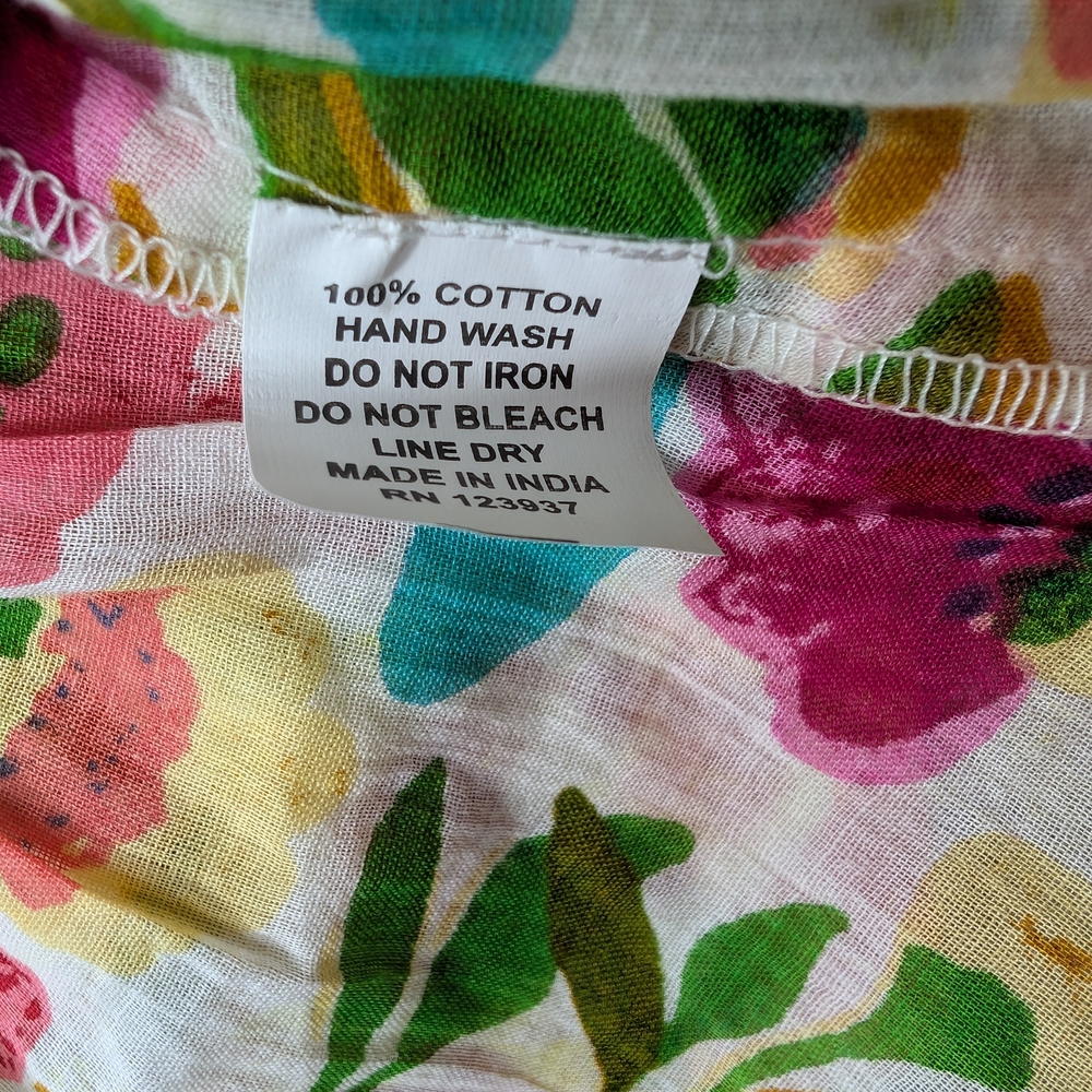 Vibrant Floral Mini Dress - Picture 14 of 15